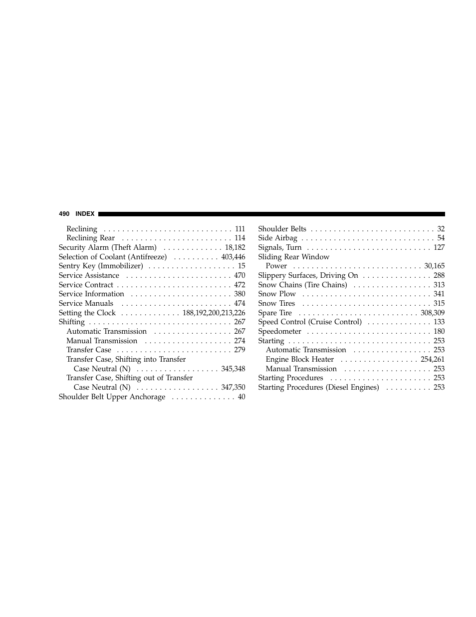 Dodge 2007 Ram 2500 User Manual | Page 490 / 496