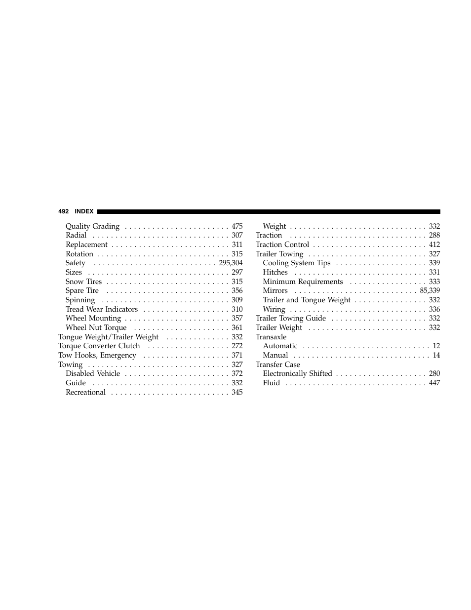 Dodge 2007 Ram 2500 User Manual | Page 492 / 496