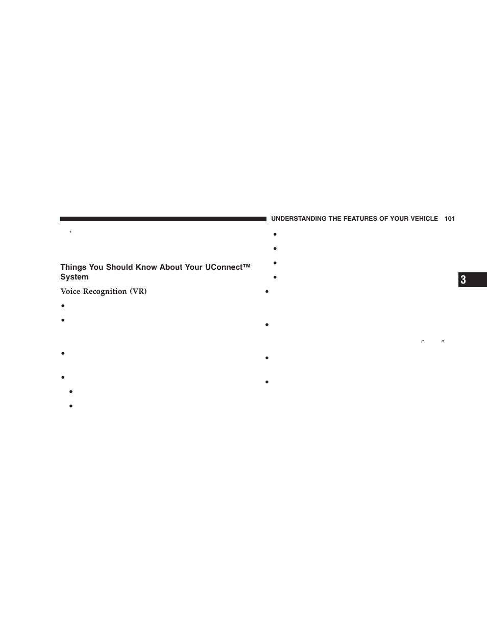 Things you should know about your, Uconnect™ system | Dodge 2006  Ram Pickup 3500 User Manual | Page 101 / 493