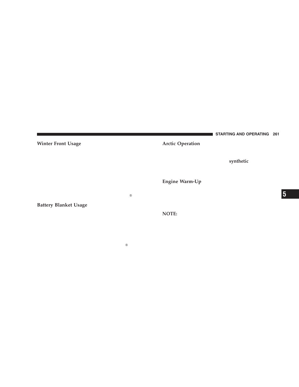 Dodge 2006  Ram Pickup 3500 User Manual | Page 261 / 493