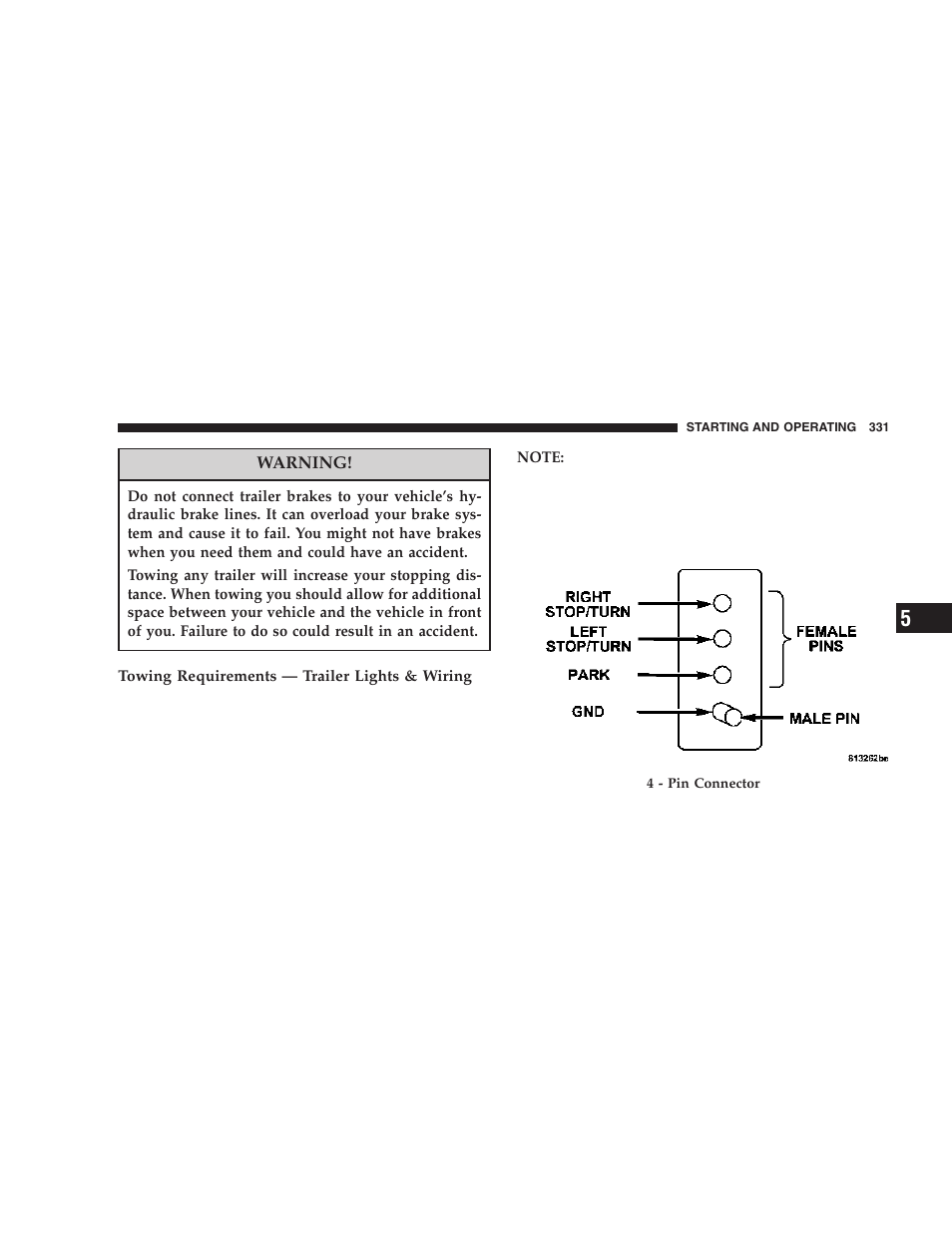 Dodge 2006  Ram Pickup 3500 User Manual | Page 331 / 493