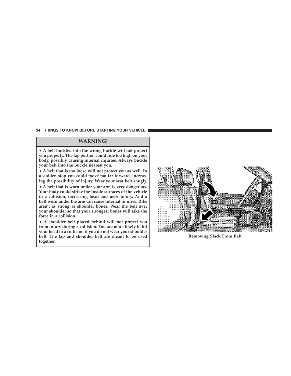 Dodge 2006  Ram Pickup 3500 User Manual | Page 34 / 493