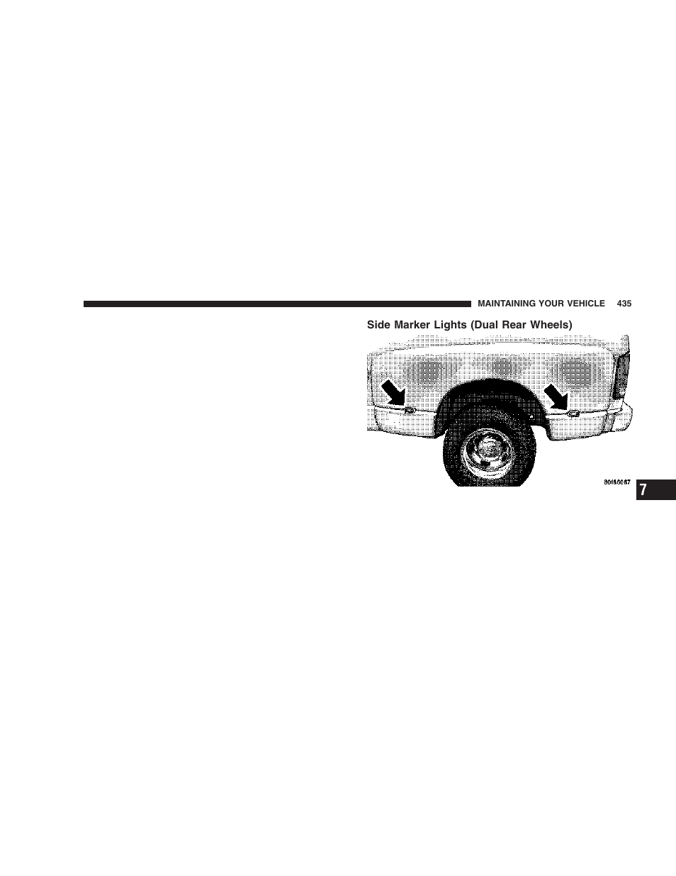 Side marker lights (dual rear wheels) | Dodge 2006  Ram Pickup 3500 User Manual | Page 435 / 493