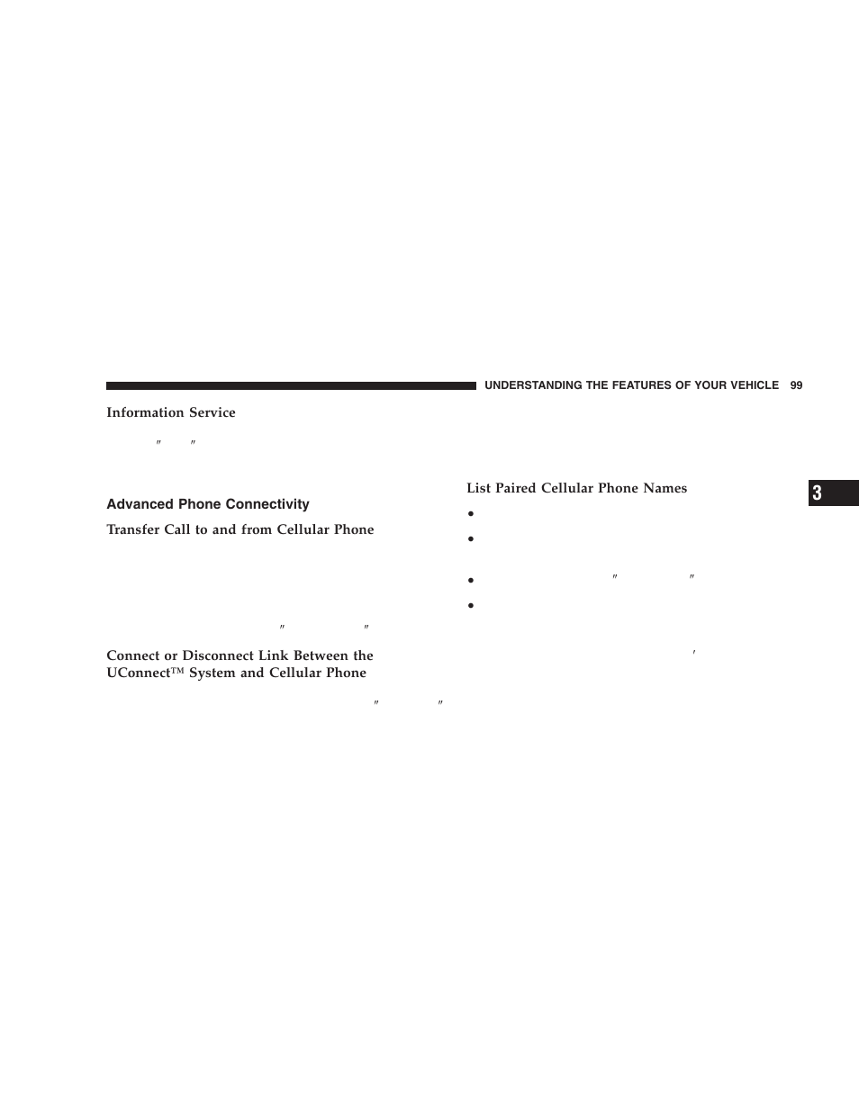 Advanced phone connectivity | Dodge 2006  Ram Pickup 3500 User Manual | Page 99 / 493