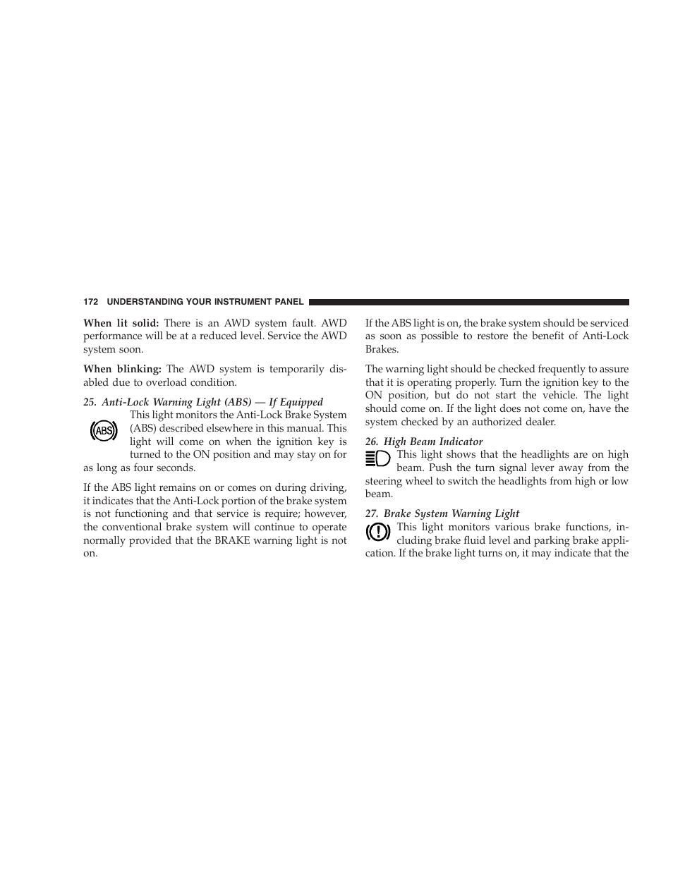 Dodge 2008 PM Caliber User Manual | Page 174 / 402