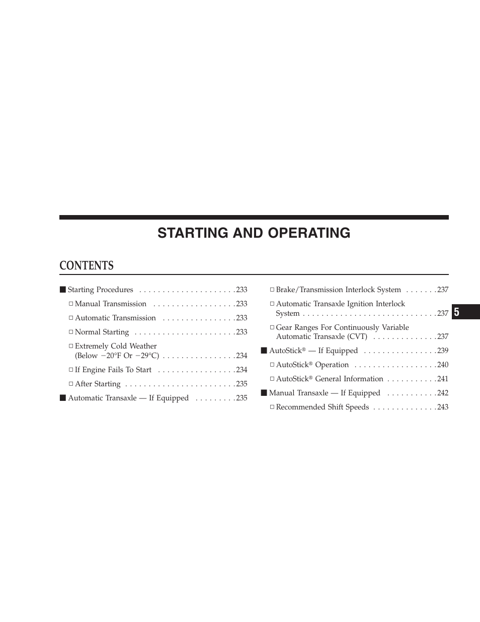 Dodge 2008 PM Caliber User Manual | Page 231 / 402