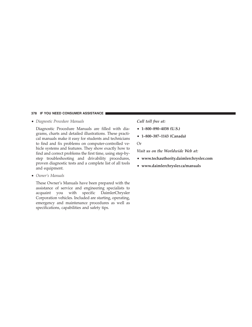 Dodge 2008 PM Caliber User Manual | Page 380 / 402