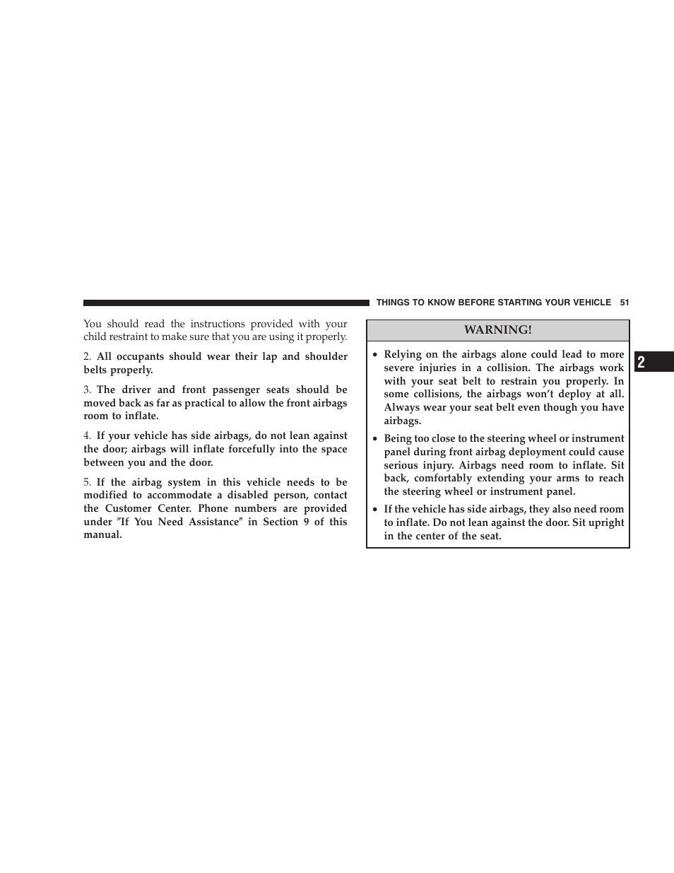 Dodge 2008 PM Caliber User Manual | Page 53 / 402
