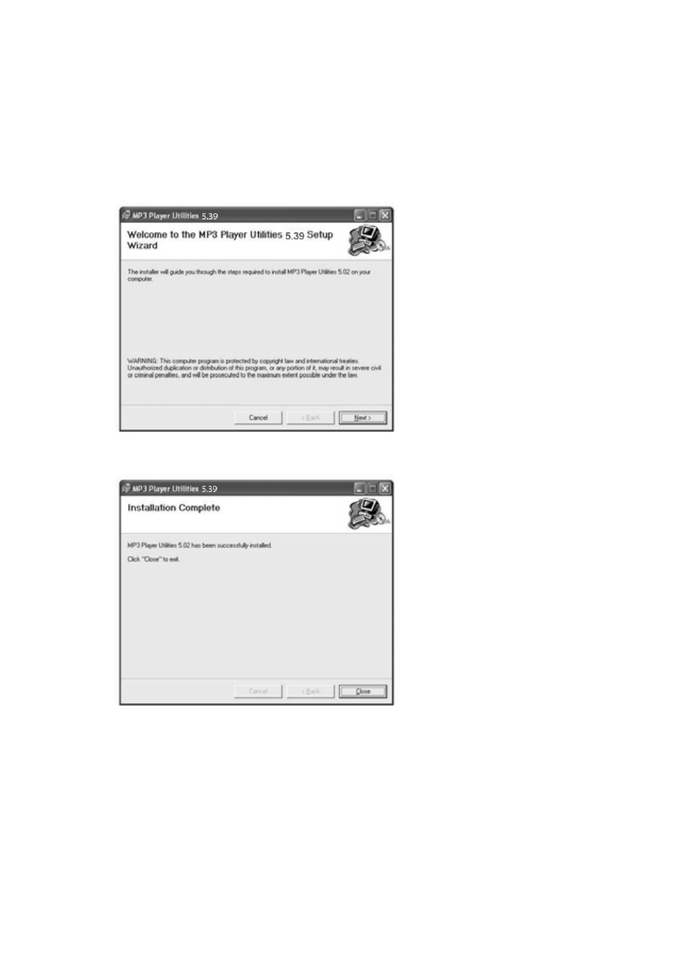 Software utilities installation | Curtis SMPK4444 User Manual | Page 5 / 23