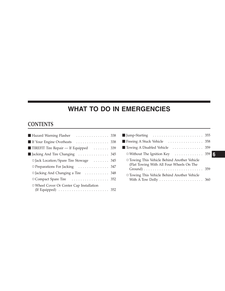 Dodge CHALLENGER 2009 User Manual | Page 339 / 461