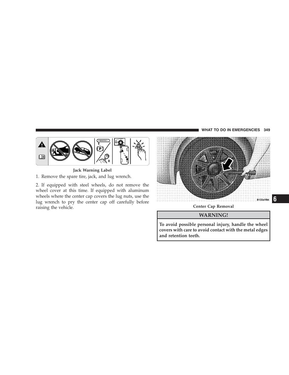 Dodge CHALLENGER 2009 User Manual | Page 351 / 461