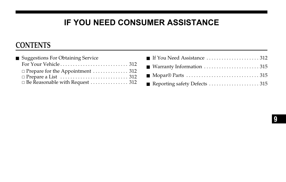 Dodge 2006 Sprinter Cargo User Manual | Page 311 / 330