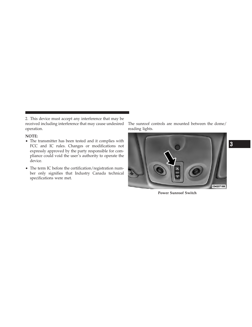 Power sunroof — if equipped, To accelerate for passing | Dodge 2010 Avenger User Manual | Page 128 / 448