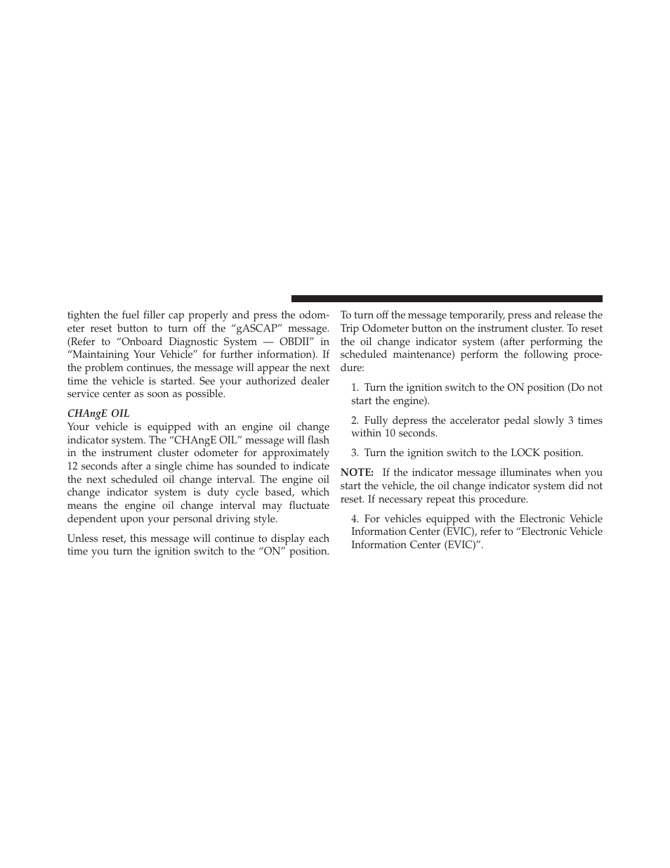 Instrument cluster — base | Dodge 2010 Avenger User Manual | Page 157 / 448