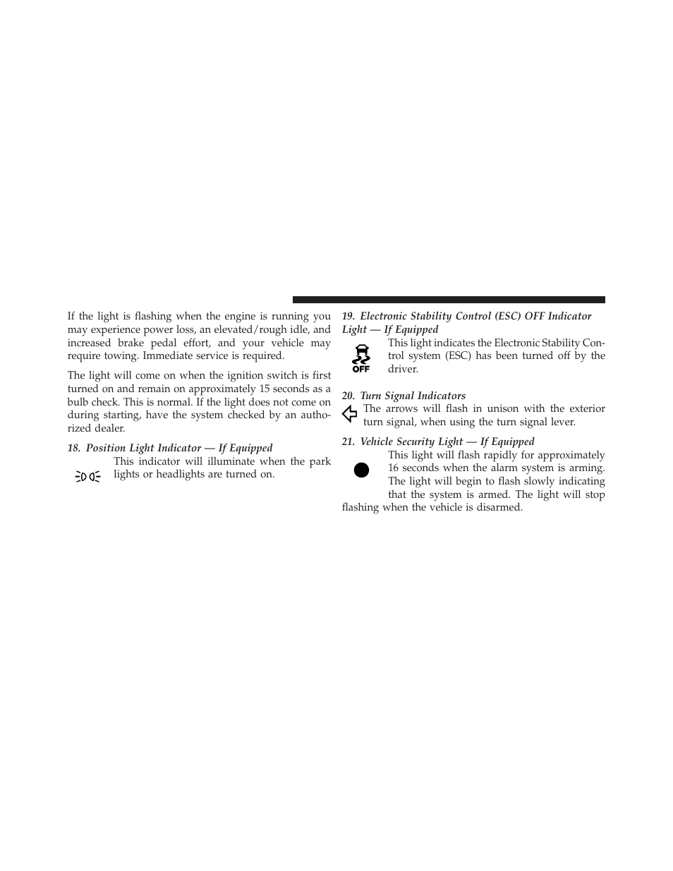 Instrument cluster descriptions | Dodge 2010 Avenger User Manual | Page 159 / 448