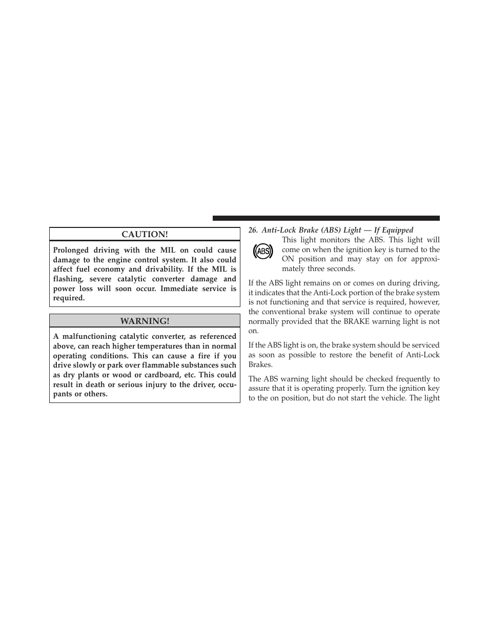 Dodge 2010 Avenger User Manual | Page 163 / 448