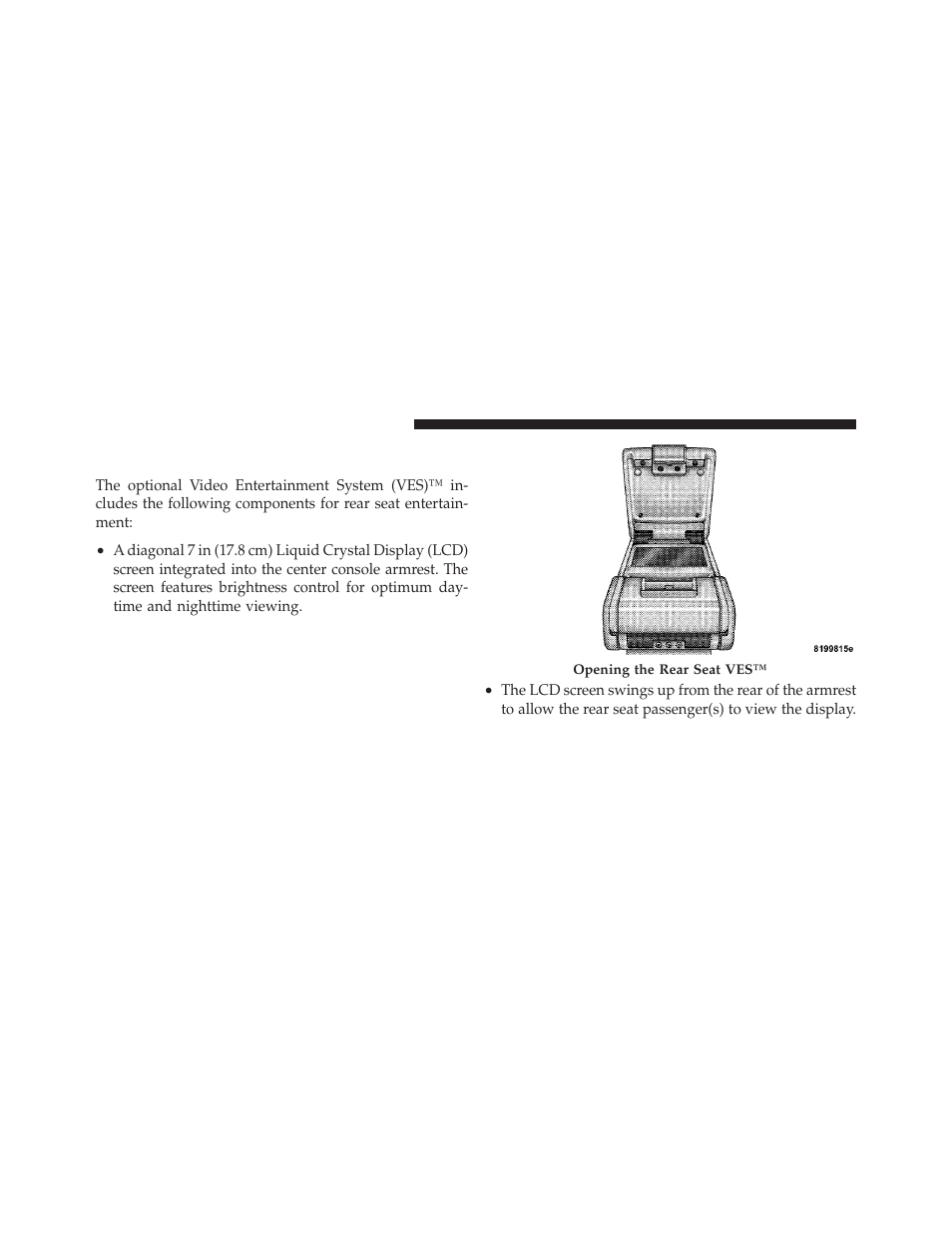 Video entertainment system (ves)™ — if equipped, Notes on playing mp3 files | Dodge 2010 Avenger User Manual | Page 221 / 448