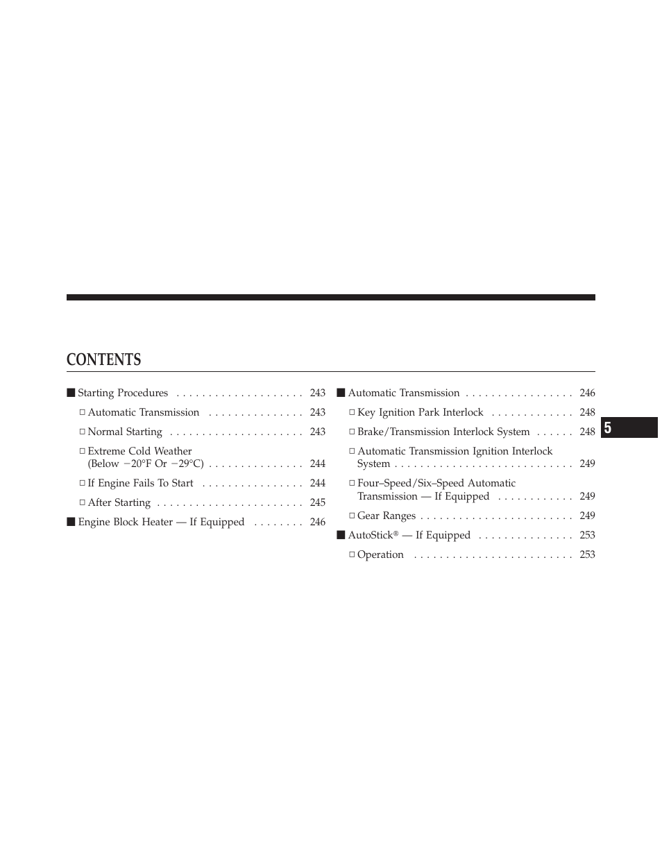 Dodge 2010 Avenger User Manual | Page 240 / 448