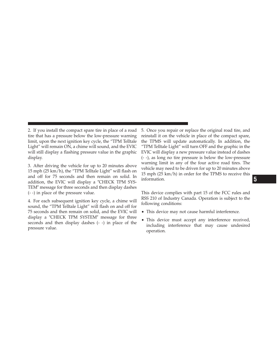 General information, Tire inflation pressures | Dodge 2010 Avenger User Manual | Page 300 / 448