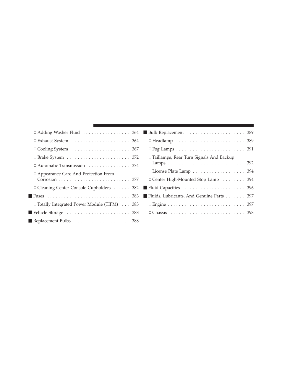 Dodge 2010 Avenger User Manual | Page 347 / 448