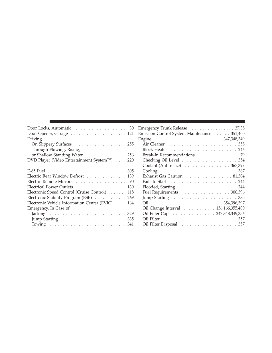 Dodge 2010 Avenger User Manual | Page 433 / 448
