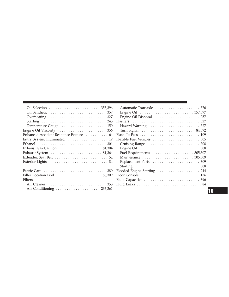 Dodge 2010 Avenger User Manual | Page 434 / 448