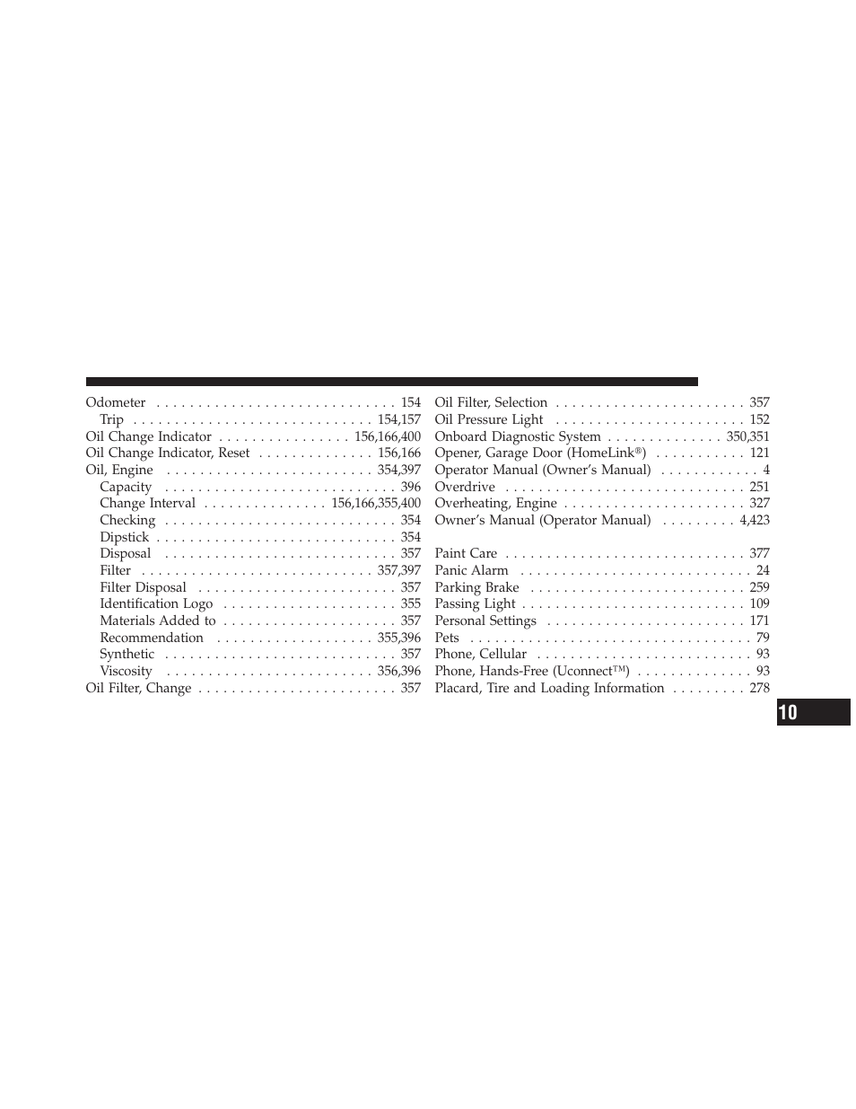 Dodge 2010 Avenger User Manual | Page 440 / 448