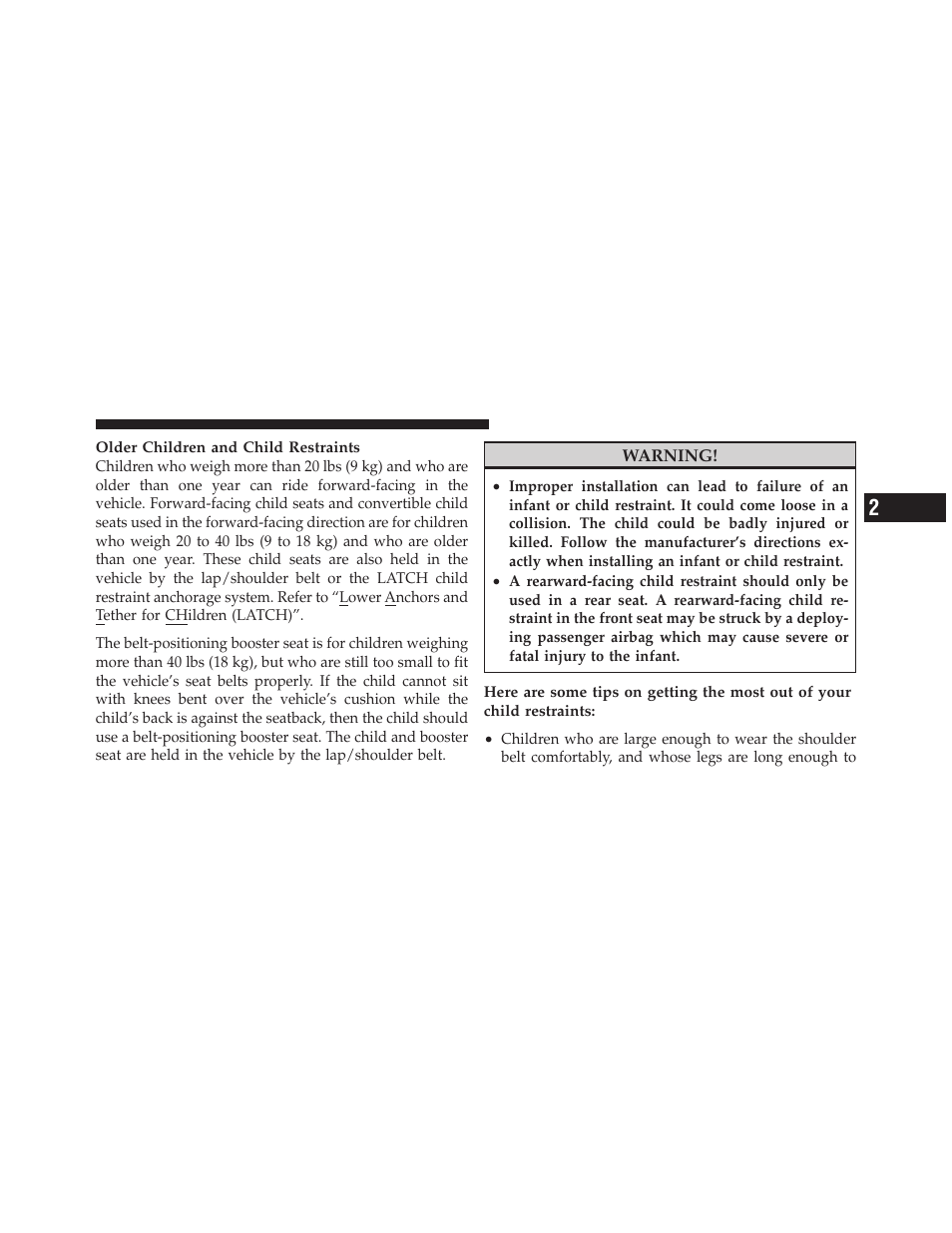 Event data recorder (edr) | Dodge 2010 Avenger User Manual | Page 72 / 448