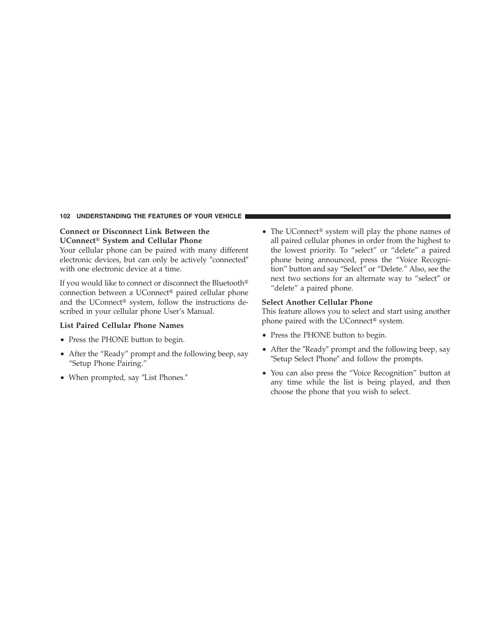 Dodge 2008 Charger SRT8 User Manual | Page 104 / 442
