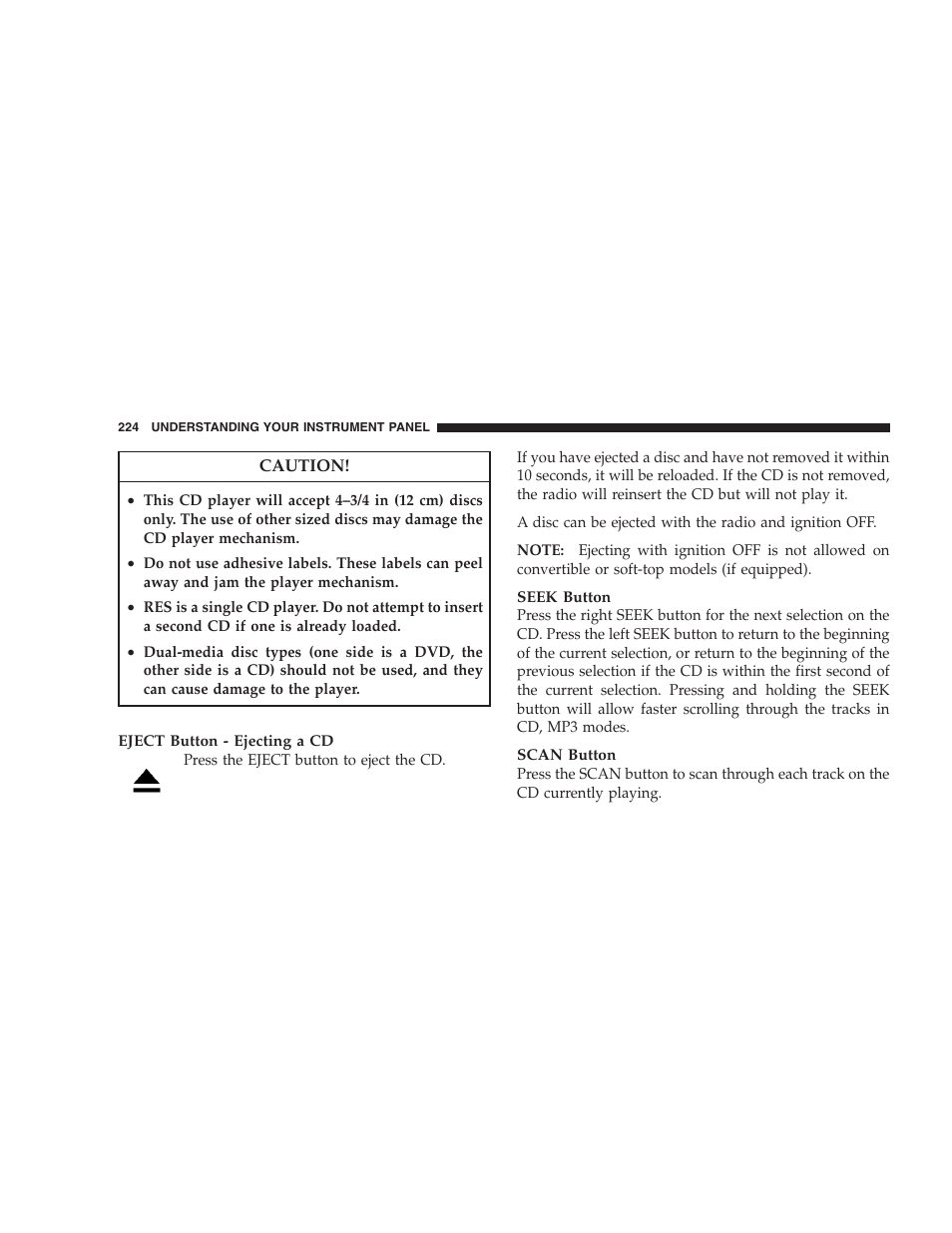 Dodge 2008 Charger SRT8 User Manual | Page 226 / 442