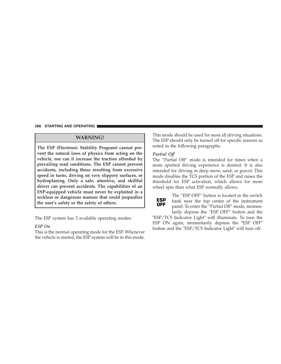 Dodge 2008 Charger SRT8 User Manual | Page 290 / 442
