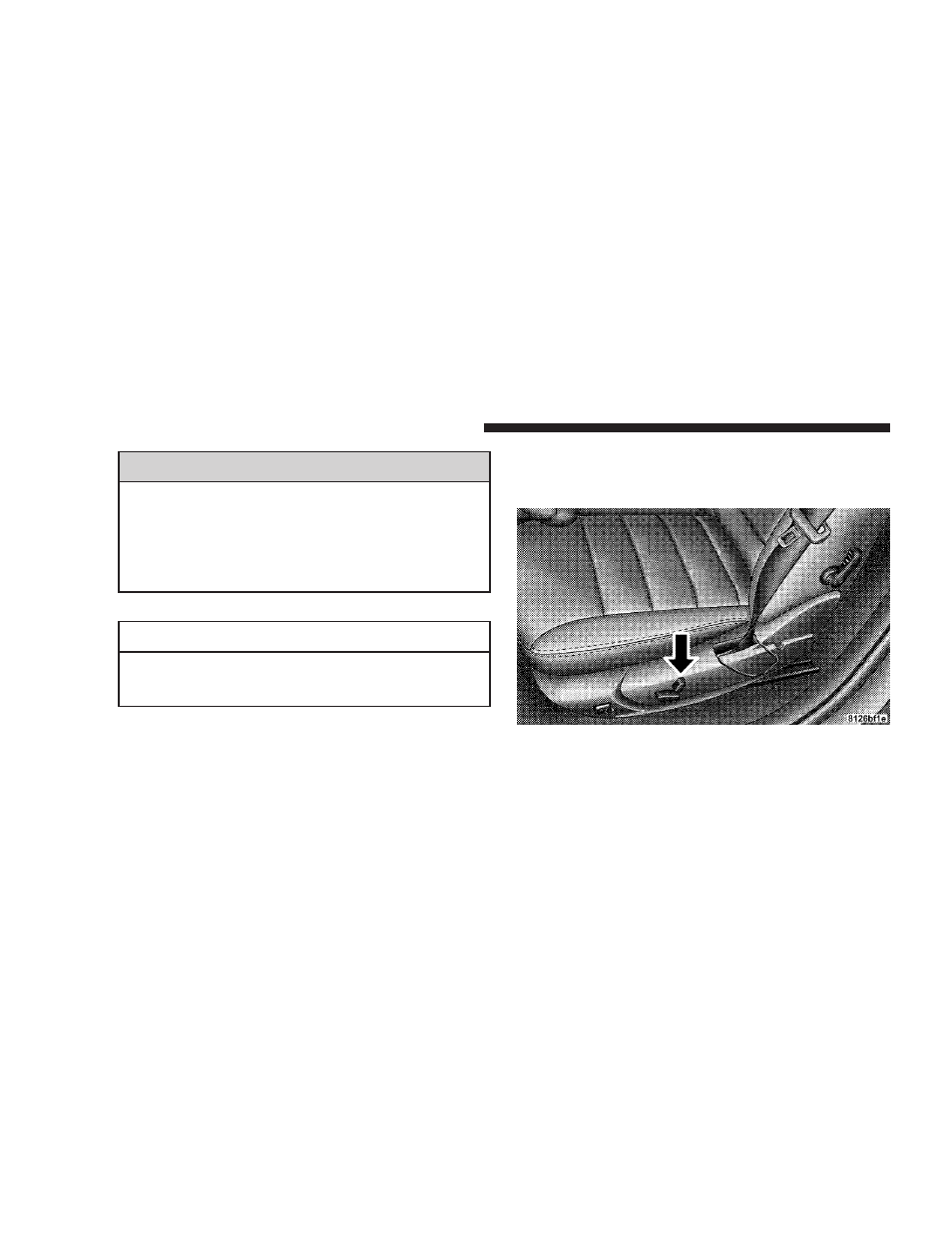 Power reclining seats - if equipped, Power reclining seats — if equipped | Dodge 2008 LX49 Magnum User Manual | Page 118 / 482