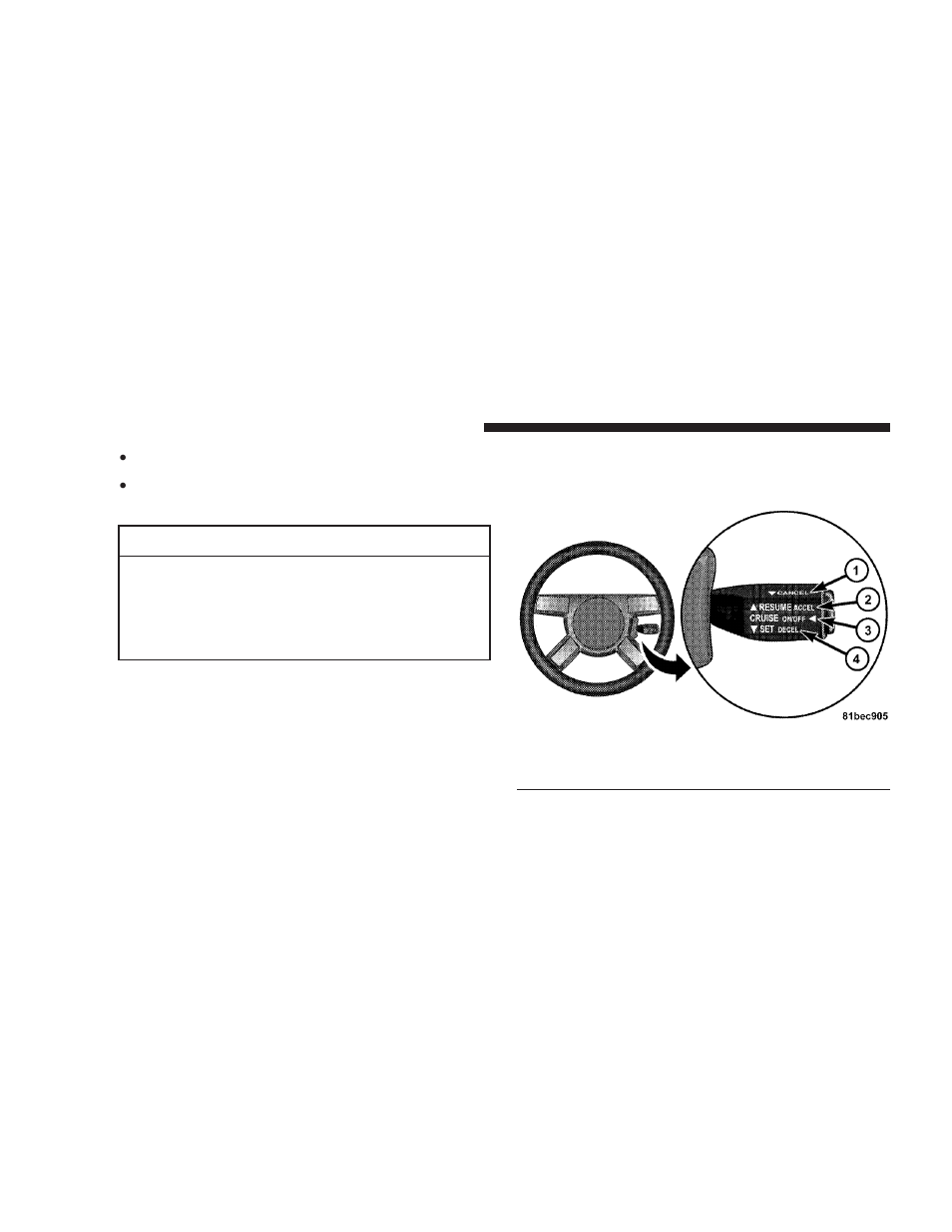 Electronic speed control, Electronic speed control operation | Dodge 2008 LX49 Magnum User Manual | Page 136 / 482