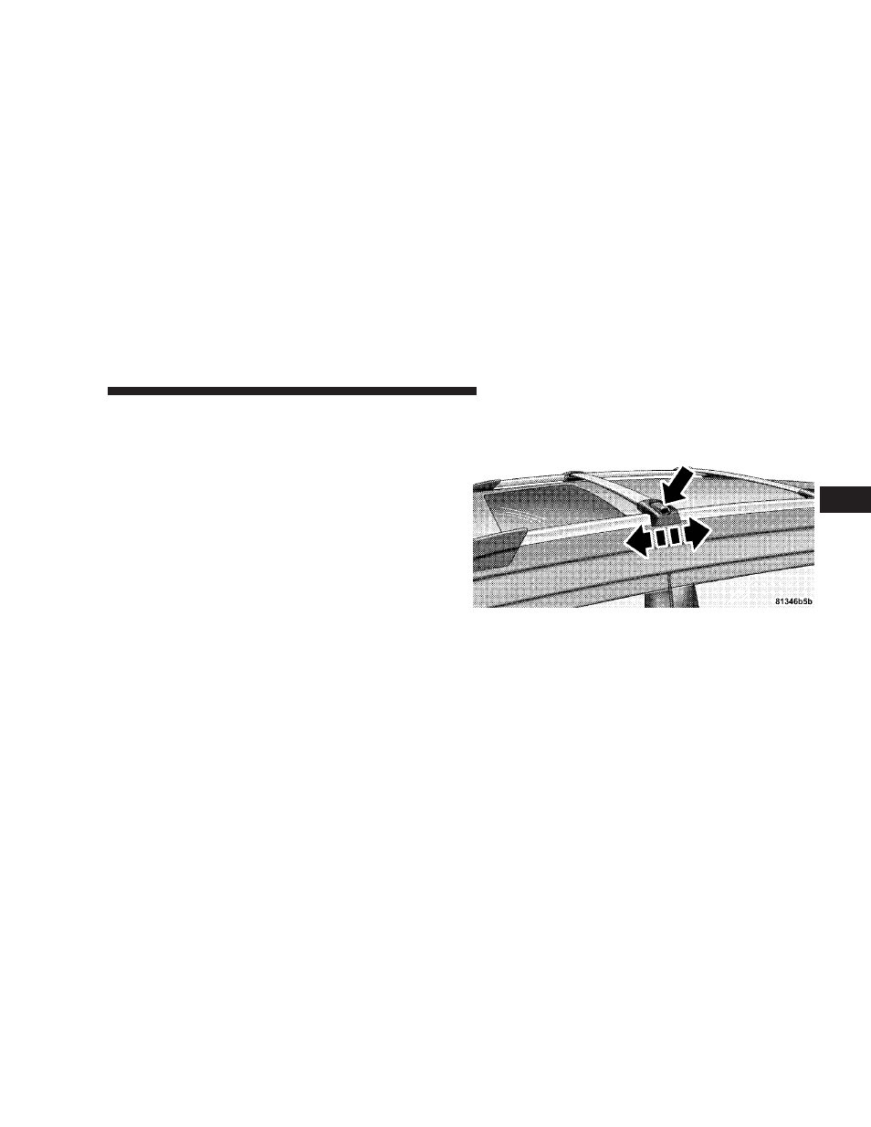 Roof luggage rack - if equipped, Roof luggage rack — if equipped | Dodge 2008 LX49 Magnum User Manual | Page 163 / 482