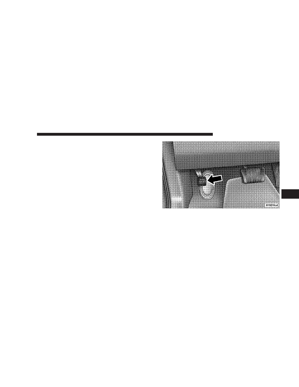 Shallow standing water, Parking brake | Dodge 2008 LX49 Magnum User Manual | Page 291 / 482