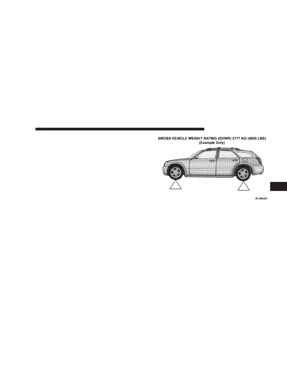 Loading, Gross axle weight rating (gawr), Overloading | Dodge 2008 LX49 Magnum User Manual | Page 341 / 482
