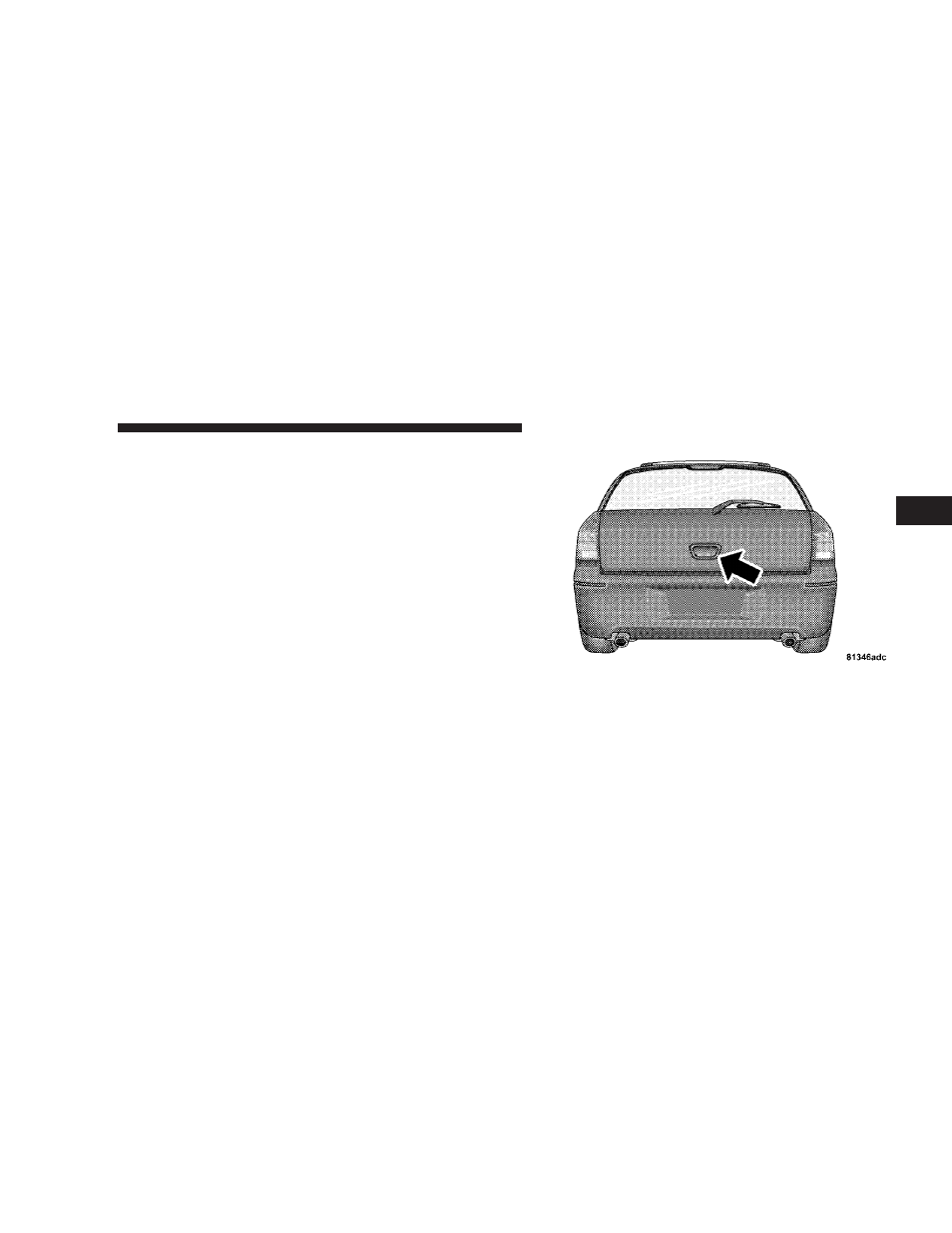 Liftgate | Dodge 2008 LX49 Magnum User Manual | Page 39 / 482