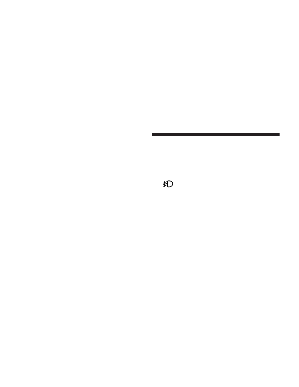 Lights-on reminder, Headlight dimmer switch, Passing light | Front fog lights - if equipped, Front fog lights — if equipped | Dodge 2008 Nitro User Manual | Page 124 / 434