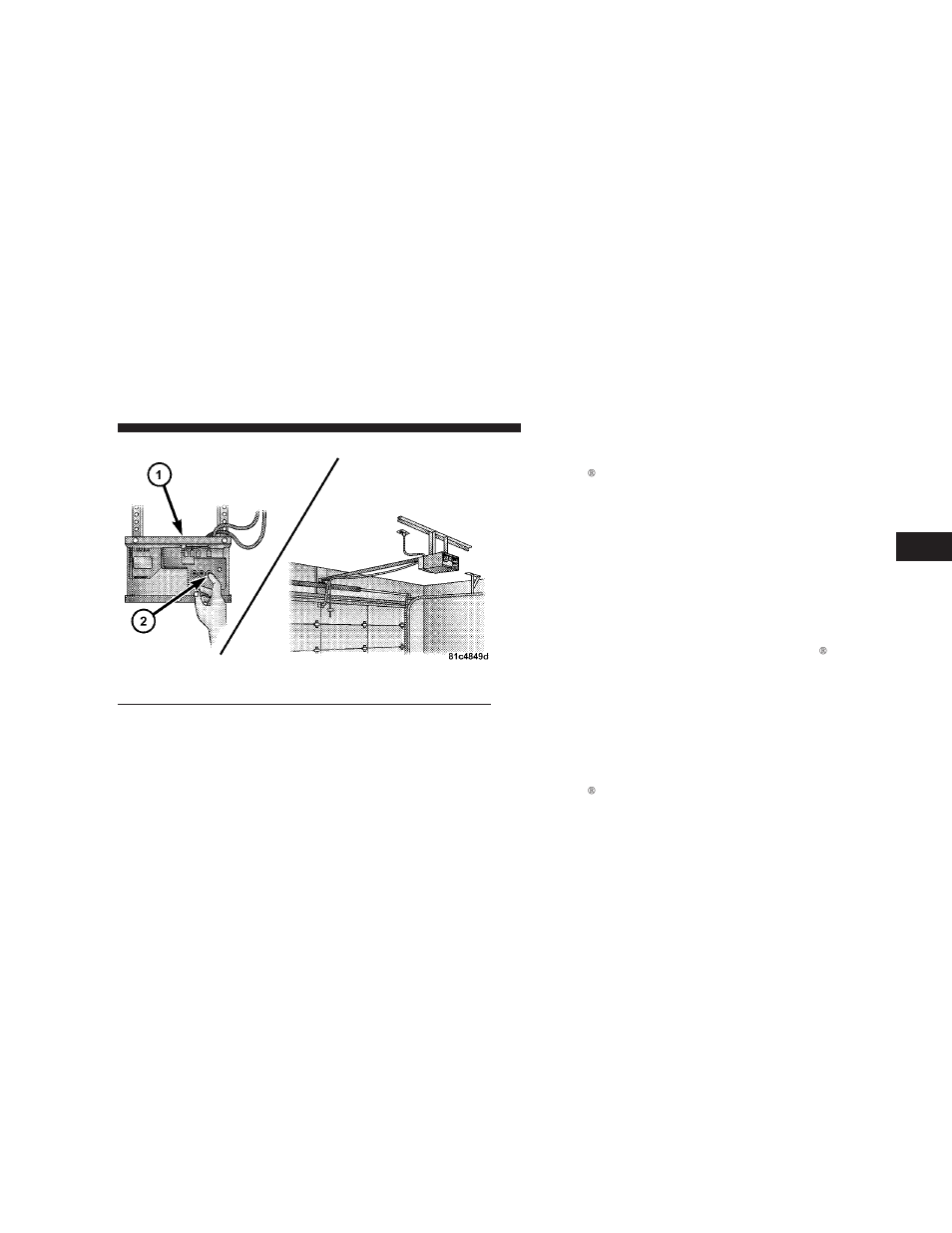 Gate operator/canadian programming | Dodge 2008 Nitro User Manual | Page 141 / 434