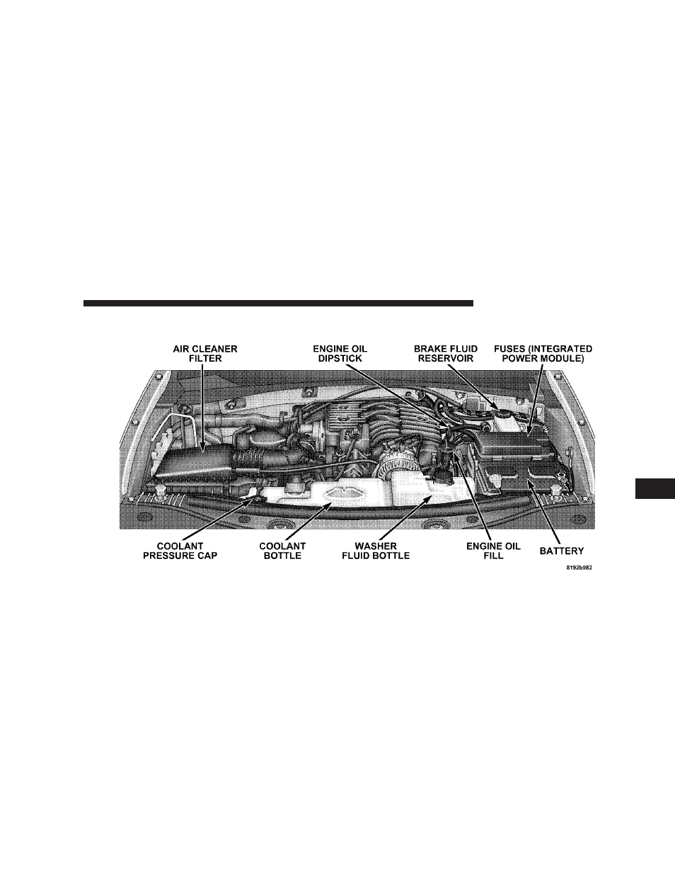 Engine compartment - 4.0l, Engine compartment – 4.0l | Dodge 2008 Nitro User Manual | Page 349 / 434