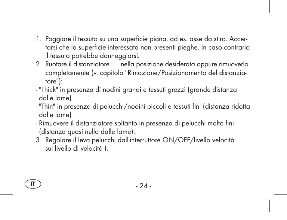 Aquapur KH1919 Lint Remover User Manual | Page 25 / 83