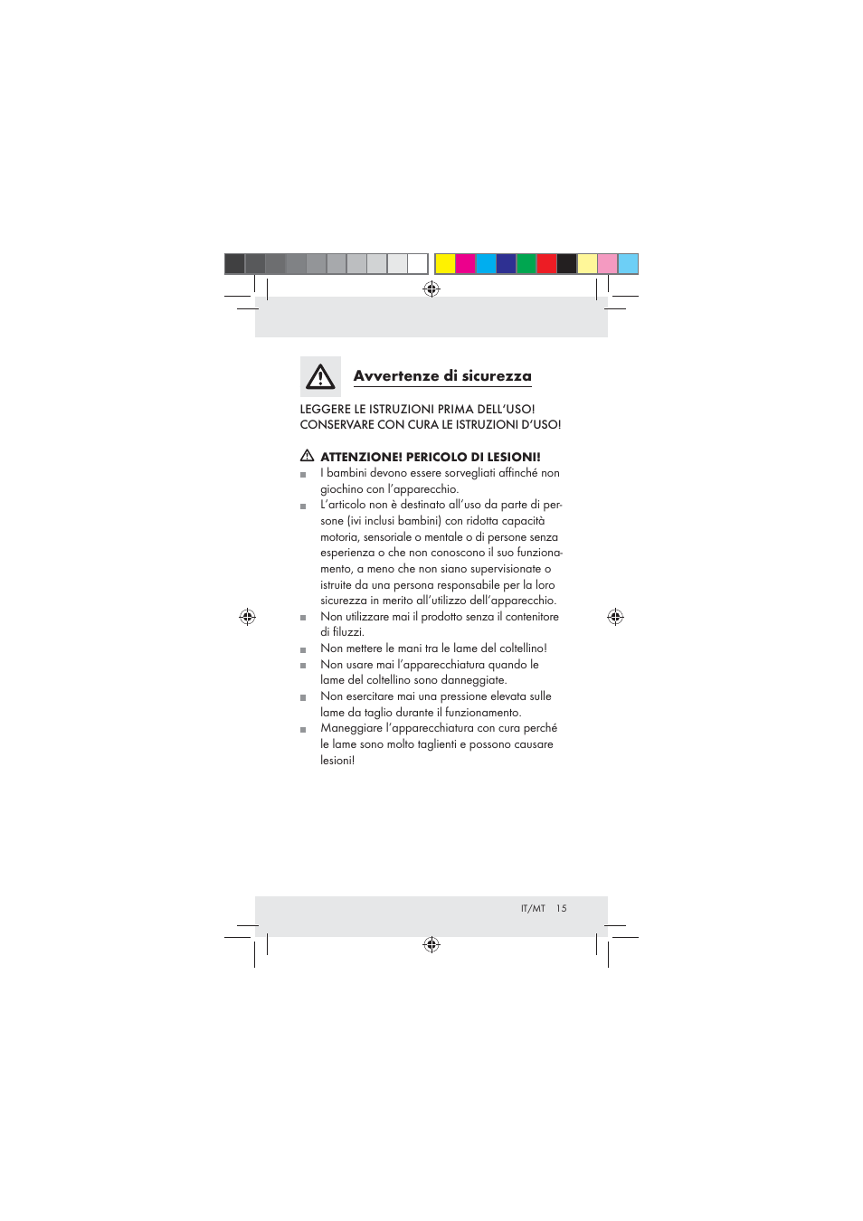 Aquapur Z31136 Lint Remover User Manual | Page 15 / 44
