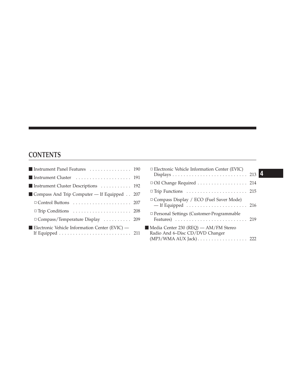 Dodge 2010 Nitro User Manual | Page 188 / 498