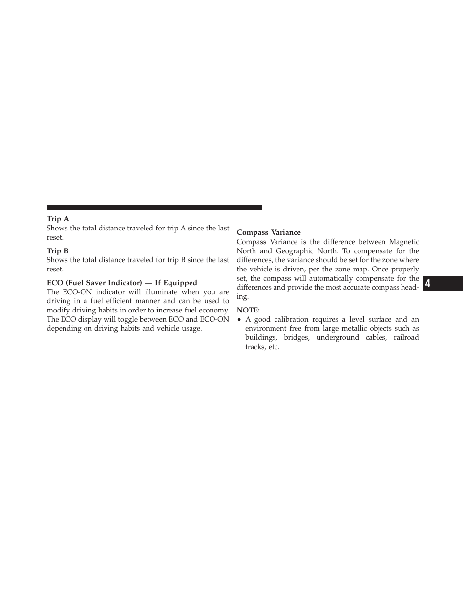 Compass/temperature display | Dodge 2010 Nitro User Manual | Page 210 / 498