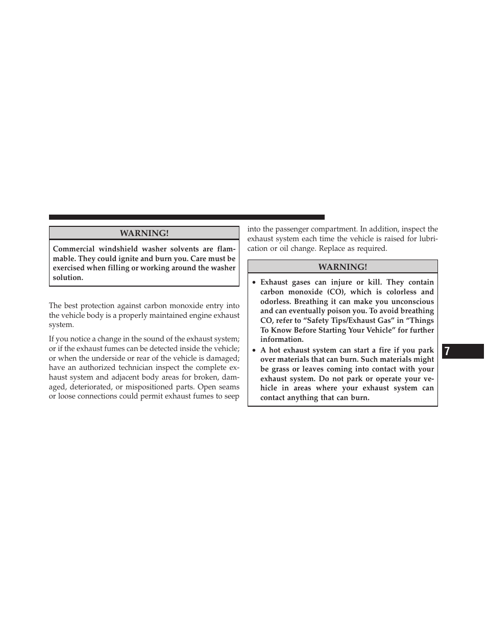 Exhaust system | Dodge 2010 Nitro User Manual | Page 416 / 498