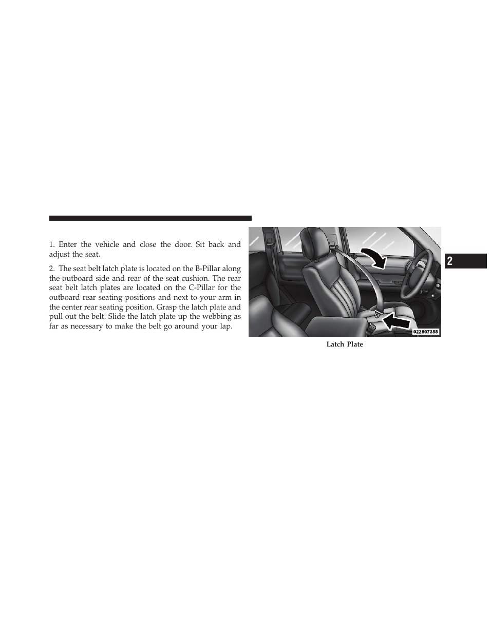 Lap/shoulder belt operating instructions | Dodge 2010 Nitro User Manual | Page 42 / 498