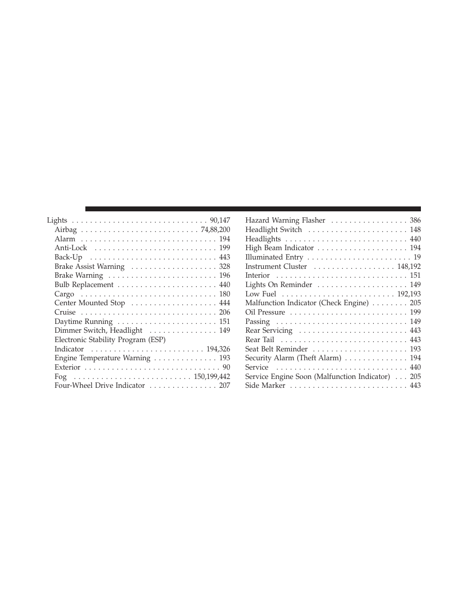 Dodge 2010 Nitro User Manual | Page 489 / 498