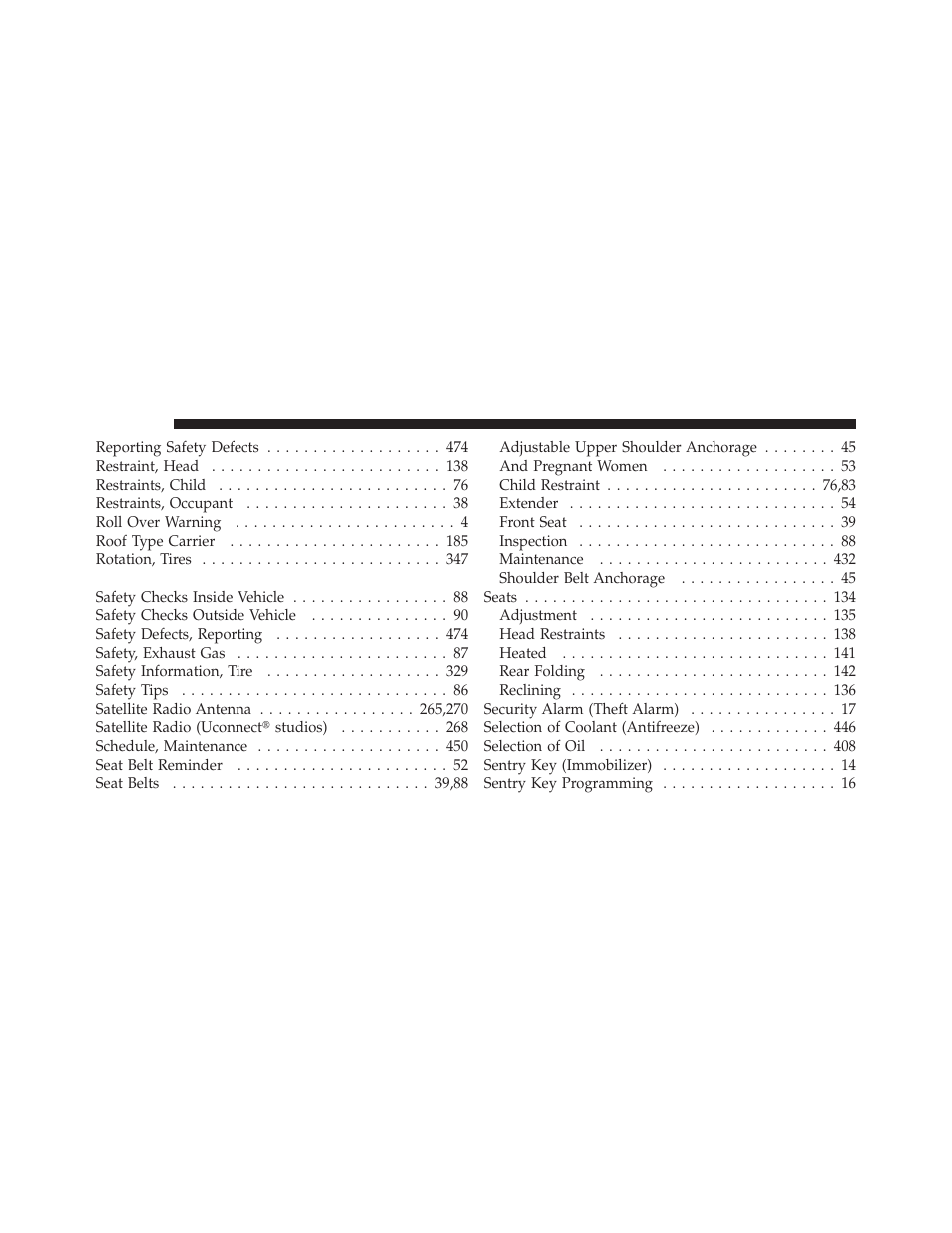 Dodge 2010 Nitro User Manual | Page 493 / 498