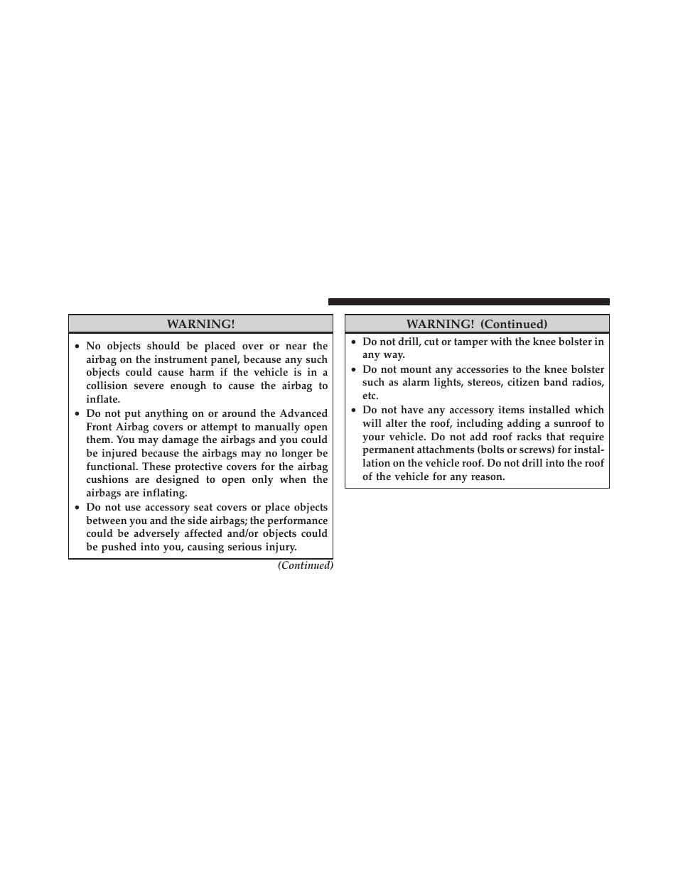 Dodge 2010 Nitro User Manual | Page 59 / 498