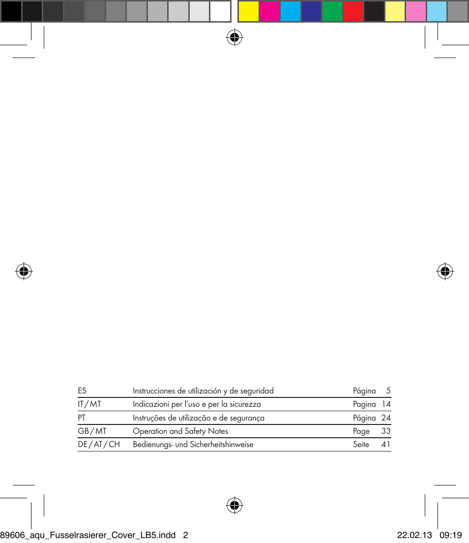 Aquapur H5773 Lint Remover User Manual | Page 2 / 50